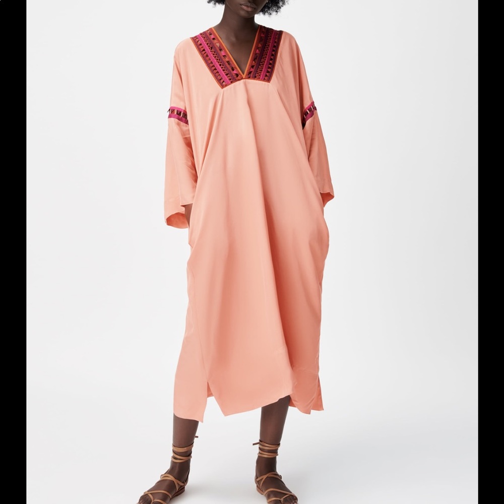 COPY - Salmon colored combination tunic